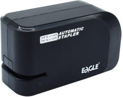 EAGLE Tűzőgép elektromos 20lap, 24/6 elemmel és adapterrel is működtethető fekete EG1610 + adapterrel Eagle - delfinbuvar