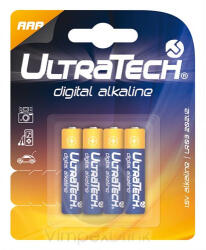 UltraTech Digital LR03 AAA B4 Alkáli mikro elem - delfinbuvar