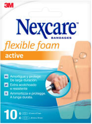 Nexcare sebtapasz active 360° bliszteres 10 db - delfinbuvar