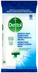  Dettol Antibak. felülettisztító kendő 80 db - delfinbuvar