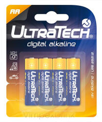 UltraTech Digital LR6 AA B4 Alkáli ceruzaelem - delfinbuvar