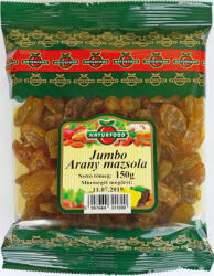 Naturfood jumbo arany mazsola 150 g - delfinbuvar