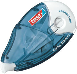 tesa Hibajavító roller 4, 2mm x 14m utántölthető, cserélhető betétes, nyomtatott szövegek javításához javasolt Tesa - delfinbuvar