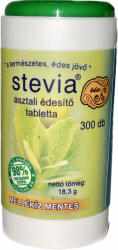 Stevia tabletta mellékíz mentes 300 db - delfinbuvar