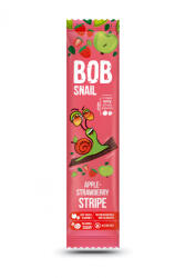 Bob Snail gyümölcstekercs alma-eper 14 g - delfinbuvar