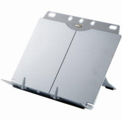 Fellowes Irattartó, asztali, 244, 4 x 295, 2 x 50, 8 mm. , Fellowes® Booklift, ezüstszürke - delfinbuvar