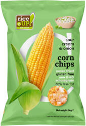 RiceUP! kukorica chips hagymás tejfölös ízesítéssel 60 g