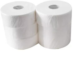  Toalettpapír 2 rétegű közületi átmérő: 23 cm 100 % cellulóz 150 m/tekercs 6 tekercs/karton_hófehér - delfinbuvar