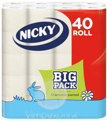 Nicky Toalettp. Bigpack Cham 3R. 40 tek - delfinbuvar