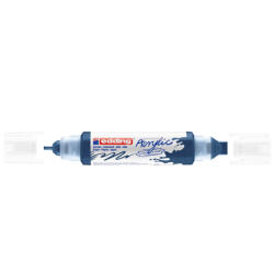 edding Akril marker 2-3mm, és 5-10mm, 3D kétvégű Edding 5400 éjkék - delfinbuvar