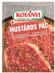  Kotányi Grillpác Fűszkev. Mustáros 30g - delfinbuvar