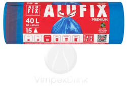 Alufix Szemeteszsák zárósz. 40 l/15db - delfinbuvar