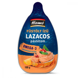 Hamé Füstölt Ízű Lazacos Pástétom 100g /16/ - delfinbuvar
