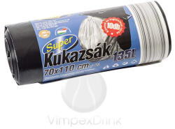 Kelly Super Kukazsák 135 liter 28my 10db - delfinbuvar