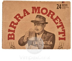 Birra Moretti 0, 33l PAL 4, 6% /24/ - DRS