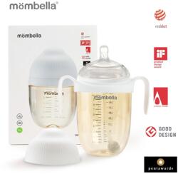 Mombella Biberon anticolici Mombella Breast-Like 300 ml, tetina 360° XL Flux Consistent, PPSU, Ivory (8164)