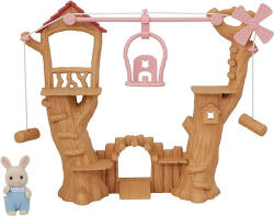 EPOCH Set Sylvanian Families - Loc de joaca cu funicular (SF5452) Figurina