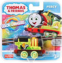Mattel Locomativa metalica Thomas Color Changers Percy (MTHMC30_HMC46) Trenulet
