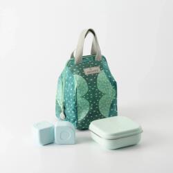 Miniware Set geanta termoizolanta Mealtote cu cutie Grow Bento Miniware Ready Go! Bento 4 piese Prickly Pear (mw_RGBPP)