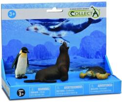 CollectA Set 3 figurine pictate manual Foca, Pinguin si Testoasa (COL84204LPP) Figurina
