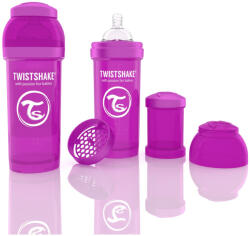 Twistshake Biberon Anti-colici 260 ml Twistshake Violet (336001150)