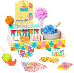 Melissa & Doug Set de joaca din lemn Toneta cu dulciuri - Colectia Distractie la targ (MD92299) - kidostore