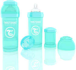 Twistshake Biberon Anti-colici 260 ml Twistshake Turcoaz (336001131)