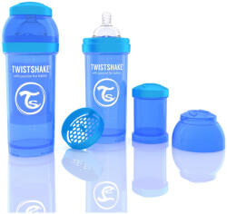 Twistshake Biberon Anti-colici 260 ml Twistshake Albastru (336001130)