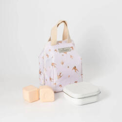 Miniware Set geanta termoizolanta Mealtote cu cutie Grow Bento Miniware Ready Go! Bento 4 piese Golden Swallow (mw_RGBGS)