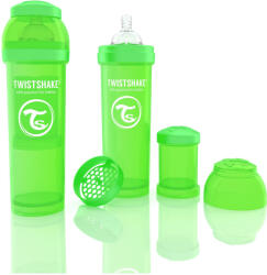 Twistshake Biberon Anti-colici 330 ml Twistshake Verde (336001280)