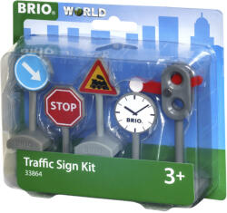 BRIO Kit semne trafic pentru trenulete BRIO (BRIO33864)