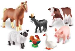 Learning Resources Set 7 figurine Learning Resources - Animalute de la ferma (LER0694) Figurina