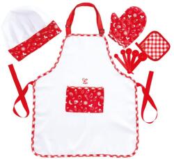 Hape Set de joaca Hape - Costum bucatar cu accesorii (E3162A) Bucatarie copii