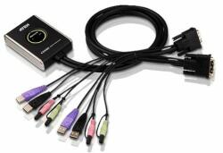 ATEN CS682 KVM Switch 2PC USB DVI + Kábel