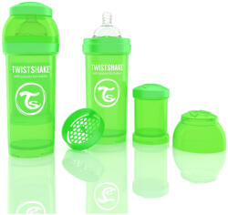 Twistshake Biberon Anti-colici 260 ml Twistshake Verde (336001180)
