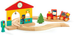 DJECO Mica statie de tren Djeco (DJ06389) Trenulet
