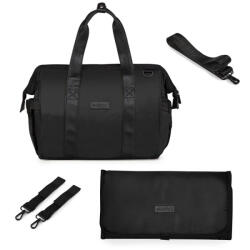 Skiddou Geanta multifunctionala pentru parinti Skiddou Inger Onyz Leather Negru (sk_2080023)