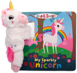 Buddy & Barney Animalut de plus si carticica in limba engleza - Unicornul Meu Stralucitor in cutie (BBWW001)