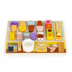 ECOTOYS Set de joaca inghetata 27 piese Ecotoys (EDITL91084) Bucatarie copii