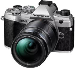 Olympus OM-5 + M Zuiko Digital ED 14-150mm f/4-5.6 II Silver (V210021SE000) Digitális fényképezőgép