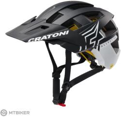 Cratoni AllSet Pro MIPS, fekete/fehér matt (M/L (58-61 cm))