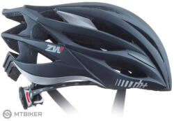 RH+ Bike ZW EHX6050 sisak, matt fekete/híd matt sötétezüst (L/XL (58-62 cm))