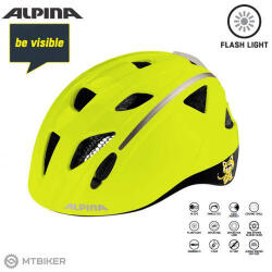 Alpina Ximo Flash gyerek sisak, be visible gloss (S (47-51 cm))