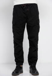 Funky Buddha FBM007-03402 Pantaloni pentru bărbați Cargo cu Croială Normală Negru FBM007-034-02-BLACK (FBM007-034-02-BLACK)