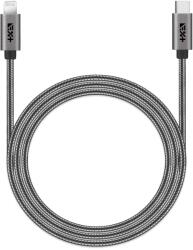 Next One Cablu de date NEXT ONE USB-C - Lightning, Metalic, Space Grey (1, 2m) (LGHT-USBC-MET-SG)