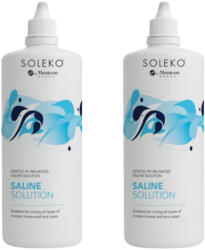 Soleko Saline (2 x 100 ml) (B 2 x SOL SALI 100 ML) Lichid lentile contact