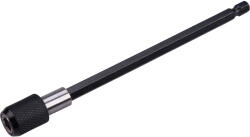 Extol hosszabbító szár, 1/4", 150 mm; CV. Fix-clip gyorskioldó, mágneses