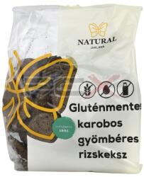  Gluténmentes Natural Rizskeksz Karobos- Gyömbéres 150g