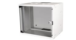 Equip Fali Rackszekrény - EWM-09-5440-G (19", 9U, 540x400mm, lapra szerelt, szürke) (EWM-09-5440-G) - pcx