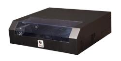Equip Fali Rackszekrény - ESF-05-B (19", 5U, 500x475mm, előre szerelt, fekete) (ESF-05-B) - pcx